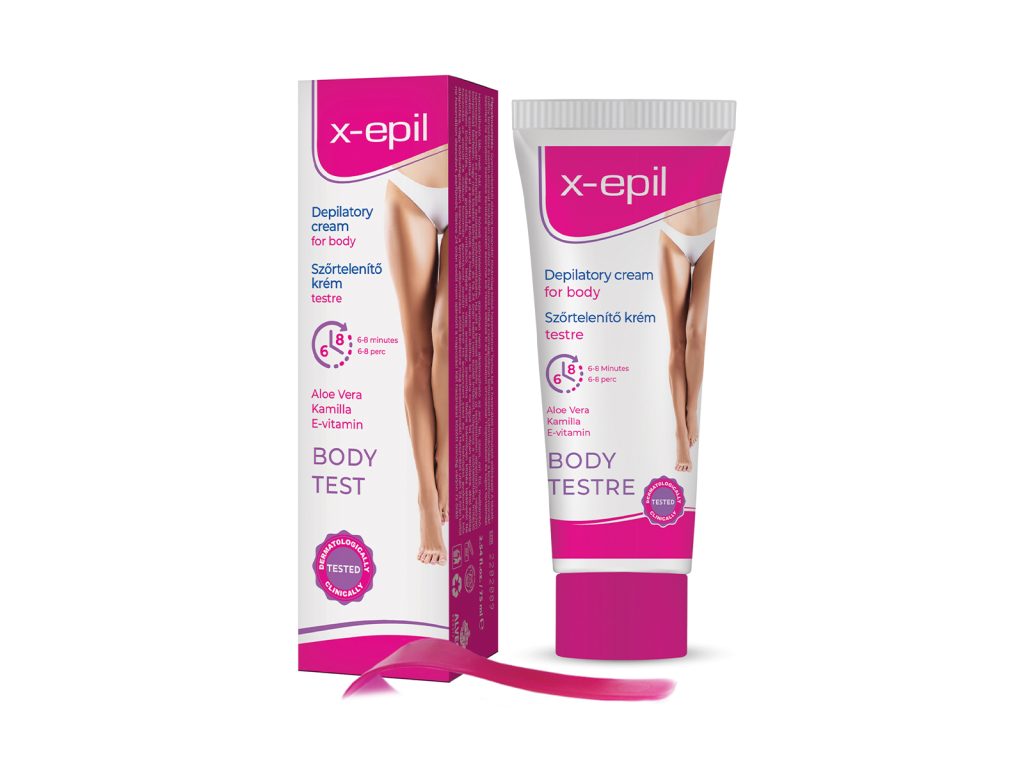 X-EPIL SZŐRTELENÍTŐ KRÉM ÉRZÉKENY BŐRRE 75ML