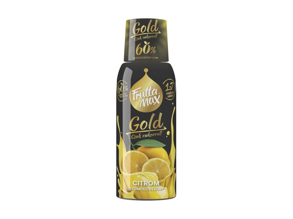 FRUTTAMAX GOLD CITROM GYÜMÖLCSSZÖRP 500ML DRS+50FT BETÉTDÍJ