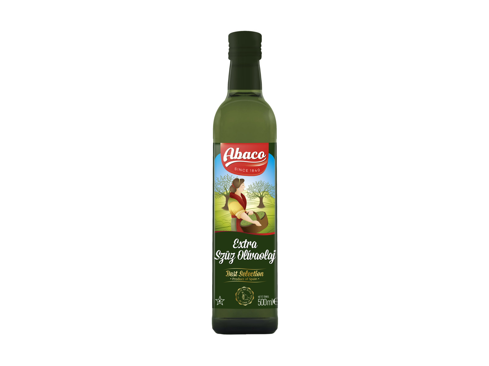 ABACO BEST SELECTION EXTRA SZŰZ OLÍVAOLAJ  500ML