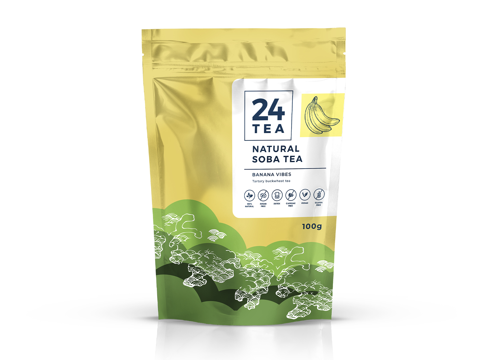 24TEA NATURAL SOBA HAJDINA TEA BANÁN 100G