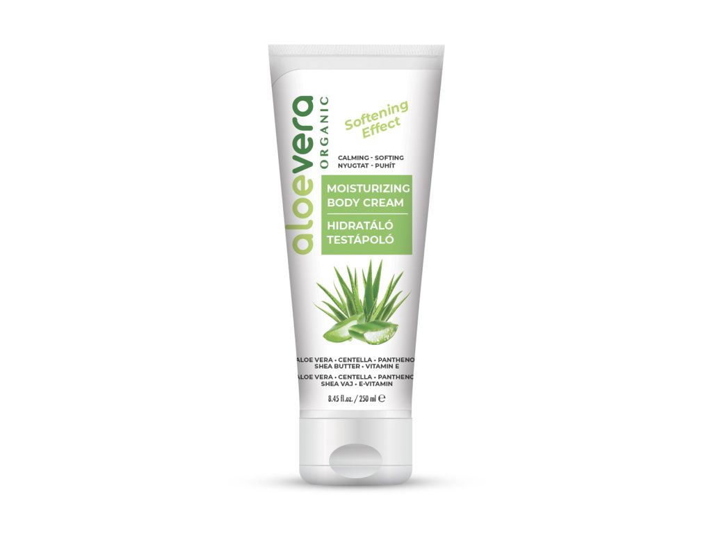 ALOE VERA ORGANIC LÁGY TESTÁPOLÓ KRÉM 250ML