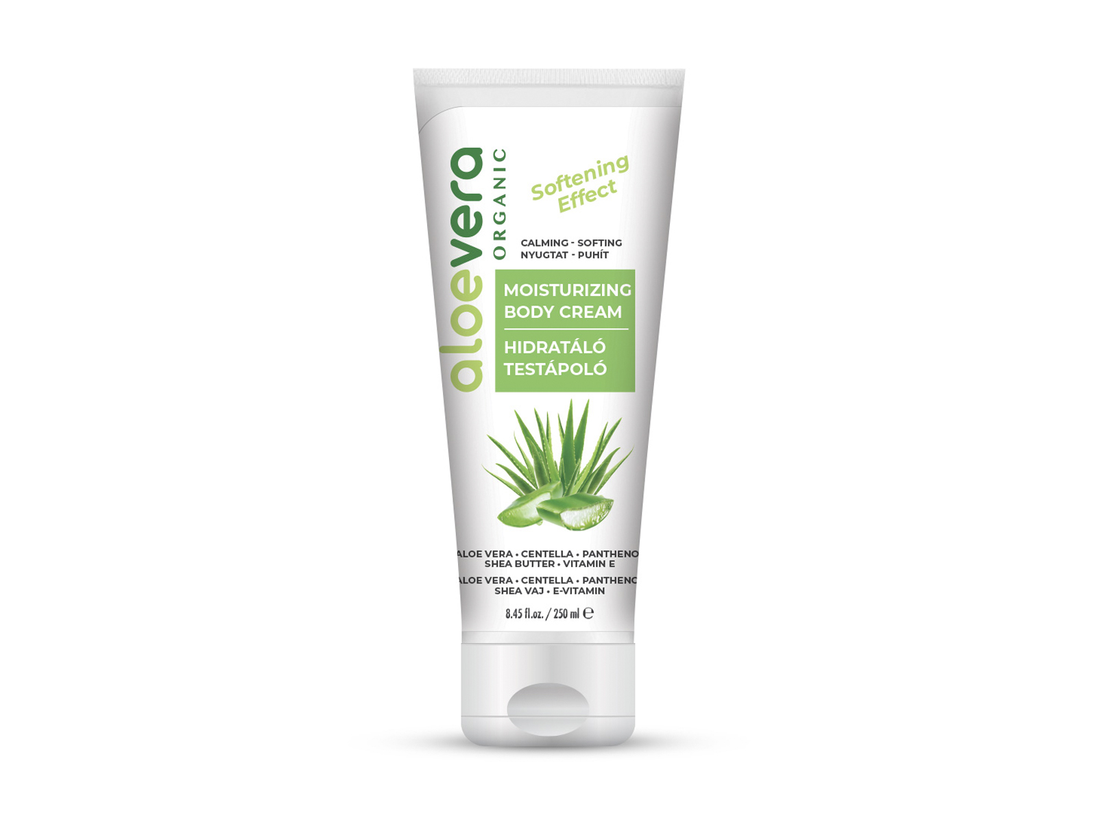 ALOE VERA ORGANIC LÁGY TESTÁPOLÓ KRÉM 250ML