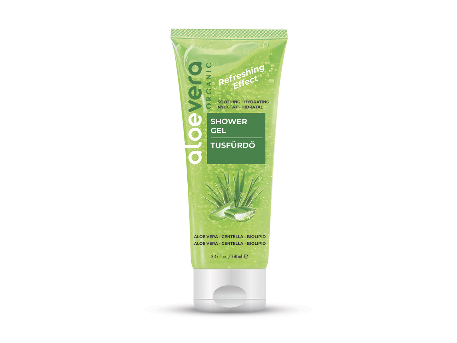 ALOE VERA ORGANIC TUSFÜRDŐ - REFRESHING EFFECT 250ML