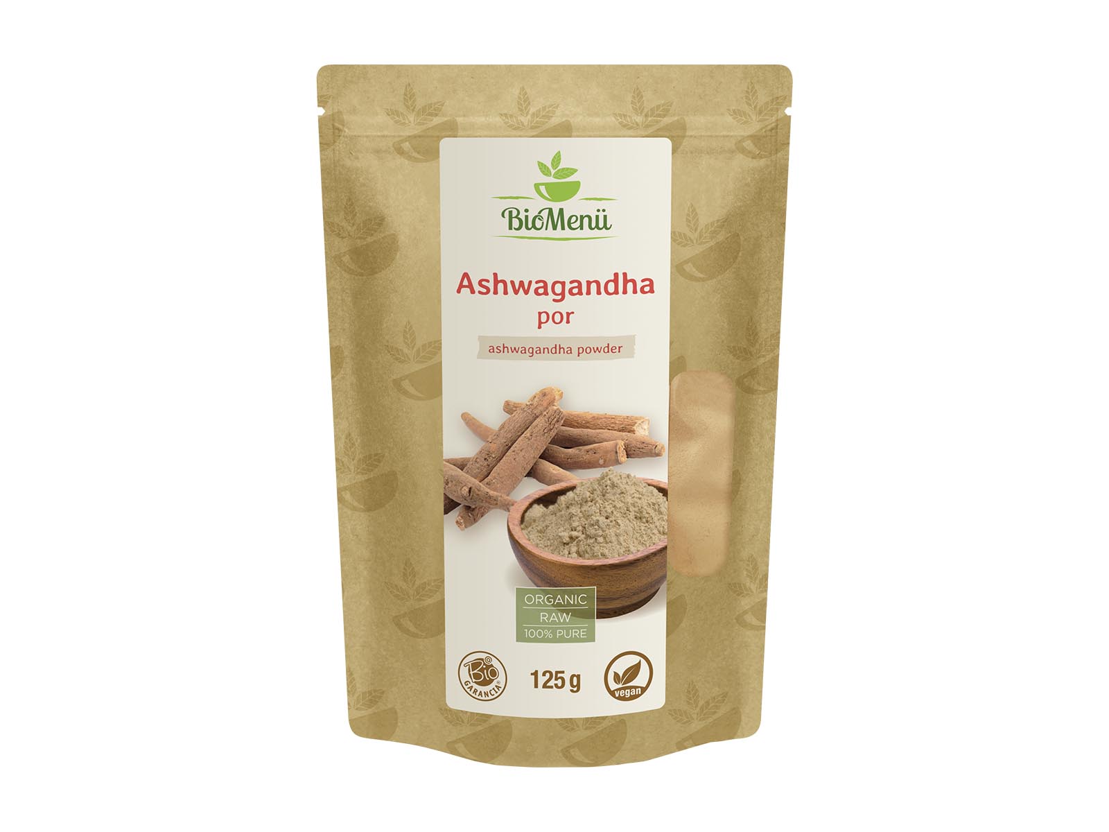 BIO BIOMENÜ ASHWAGANDHA POR 125G