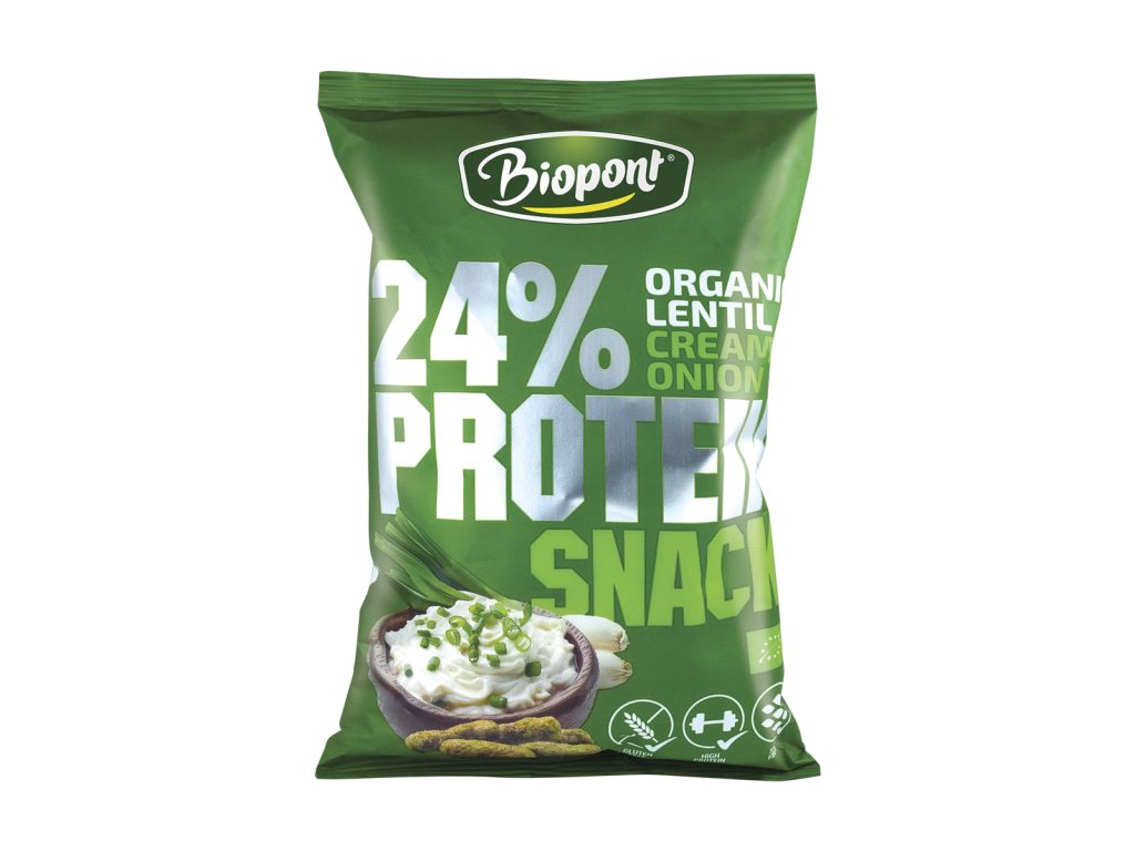 BIO BIOPONT GLUTÉNMENTES PROTEIN SNACK JOGHURTOS-HAGYMÁS 50G