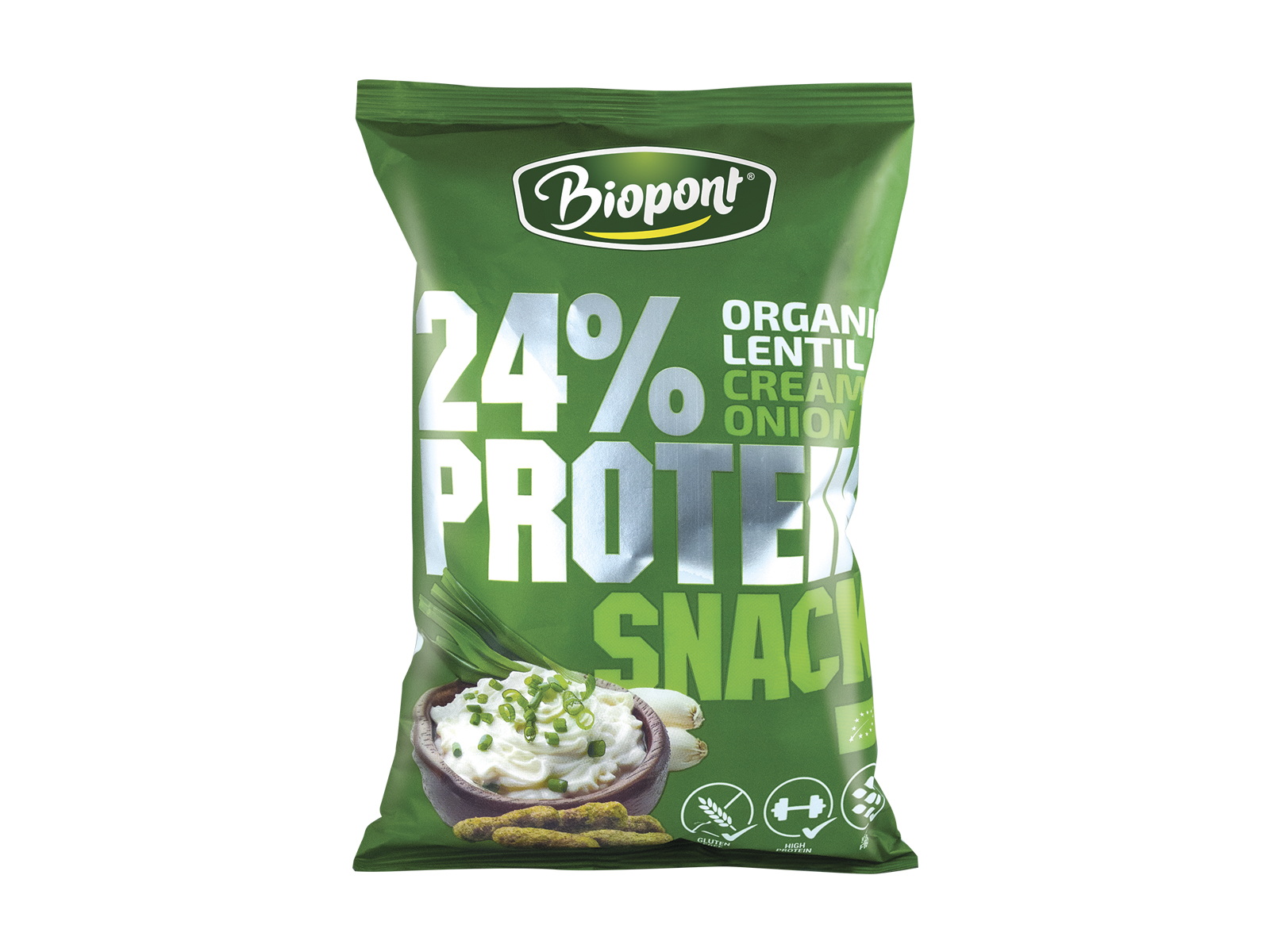 BIO BIOPONT GLUTÉNMENTES PROTEIN SNACK JOGHURTOS-HAGYMÁS 50G