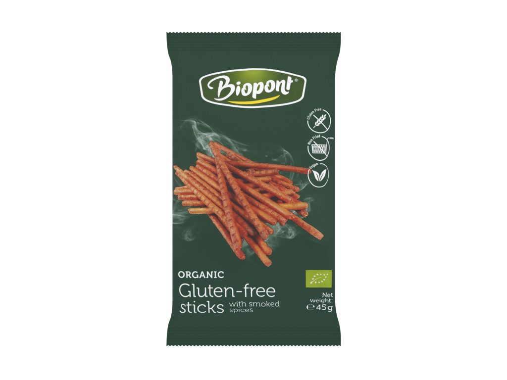 BIO BIOPONT GLUTÉNMENTES SÓSPÁLCIKA FÜSTÖLT FŰSZERREL 45G