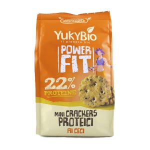 bio yukybio powerfit mini kreker feherjevel csicseriborsoval chia maggal 150g