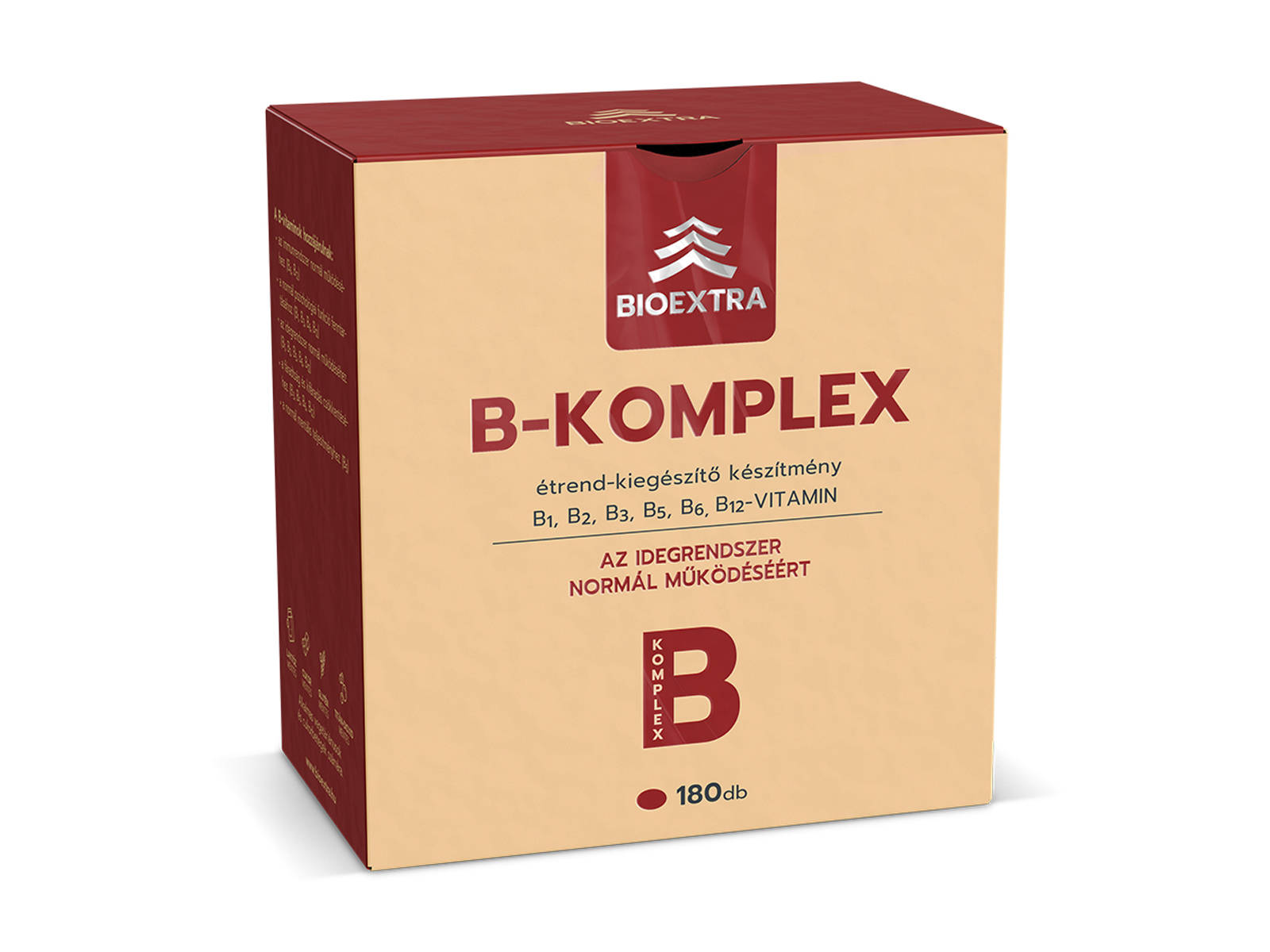 BIOEXTRA B-KOMPLEX ÉTREND-KIEGÉSZÍTŐ LÁGYZSELATIN KAPSZULA 180DB