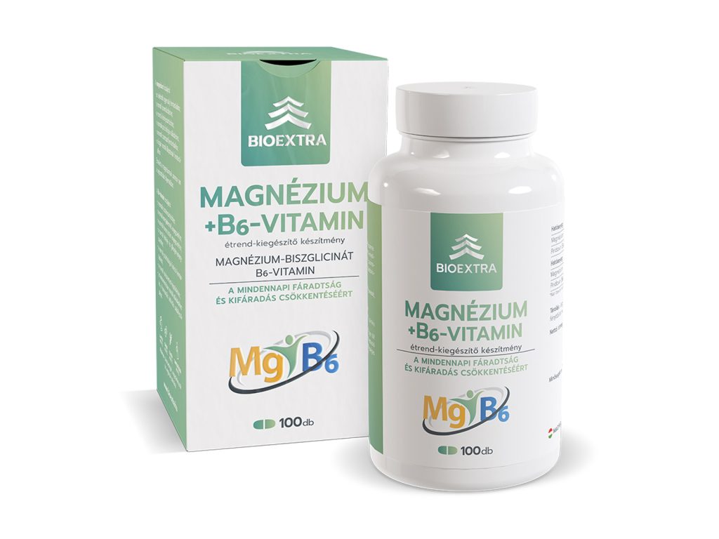 BIOEXTRA MAGNÉZIUM+B6 ÉTREND-KIEGÉSZÍTŐ FILMTABLETTA 100DB