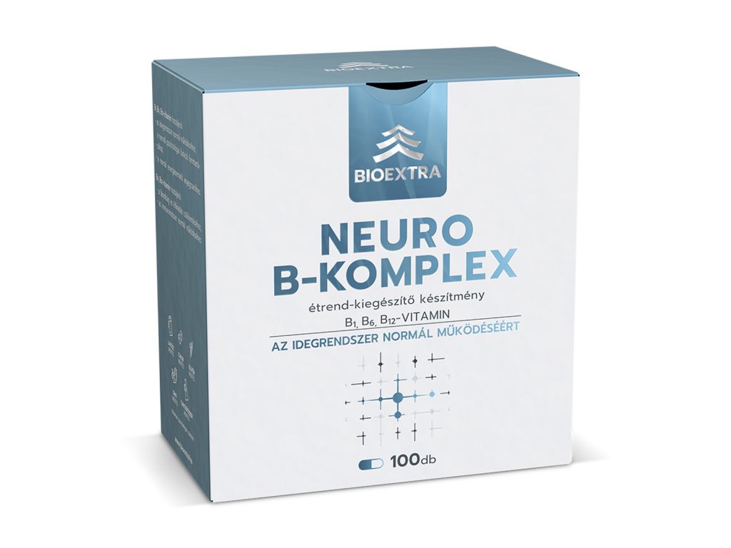 BIOEXTRA NEURO B-KOMPLEX ÉTREND-KIEGÉSZÍTŐ KAPSZULA 100DB