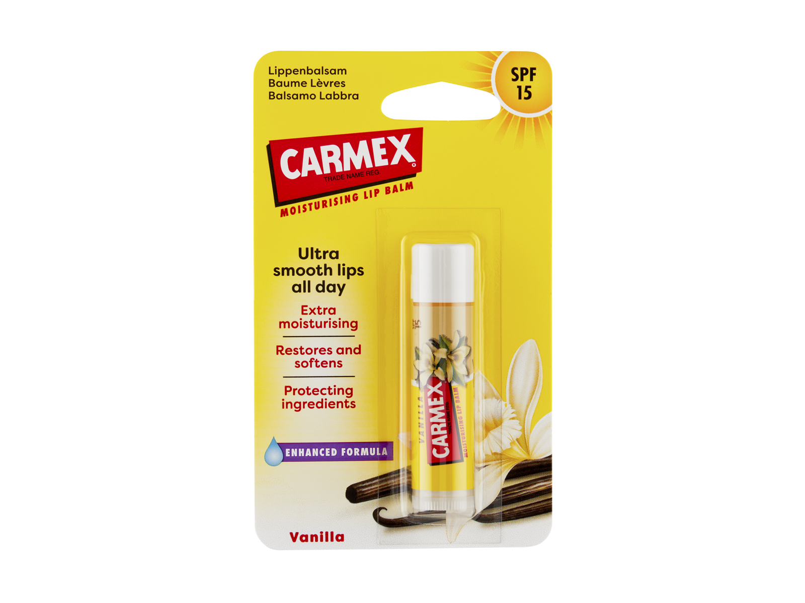 CARMEX AJAKÁPOLÓ STIFT VANÍLIÁS 4,25G