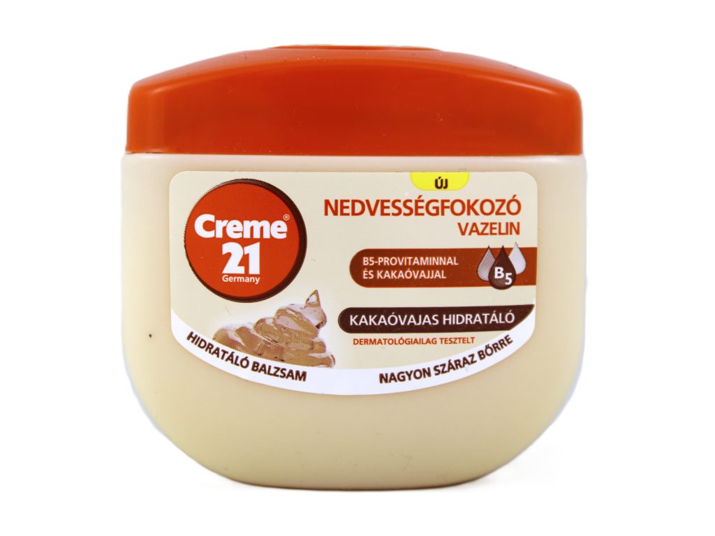 CREME 21 NEDVESSÉGFOKOZÓ VAZELIN B5-PROVITAMINNAL ÉS KAKAÓVAJJAL 100ML