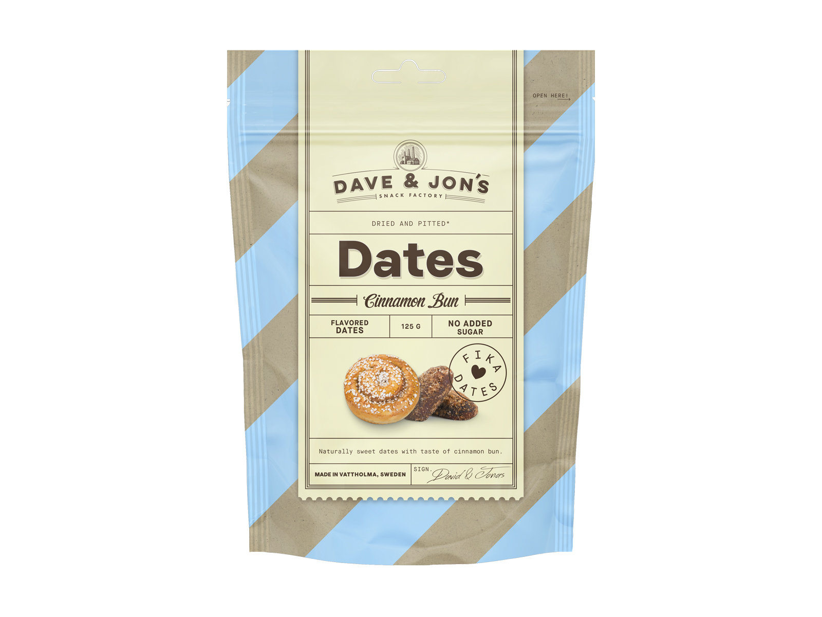 DAVE&JONS DATOLYA FAHÉJAS CSIGA ÍZŰ HCN 125G