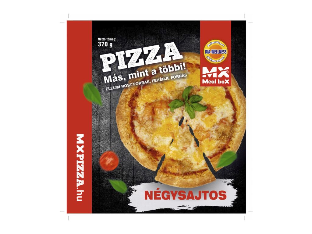 DIA-WELLNESS PIZZA NÉGYSAJTOS 370G[F]