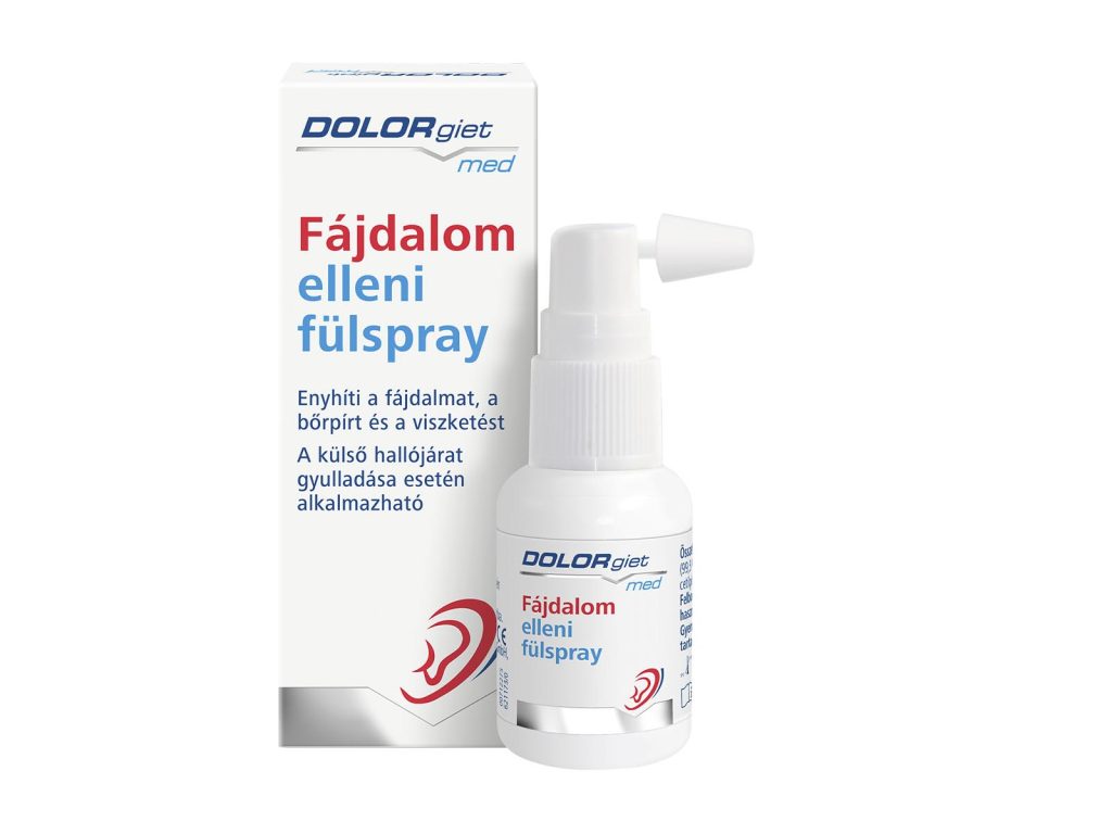 DOLORGIET MED FÁJDALOM ELLENI FÜLSPRAY 20ML
