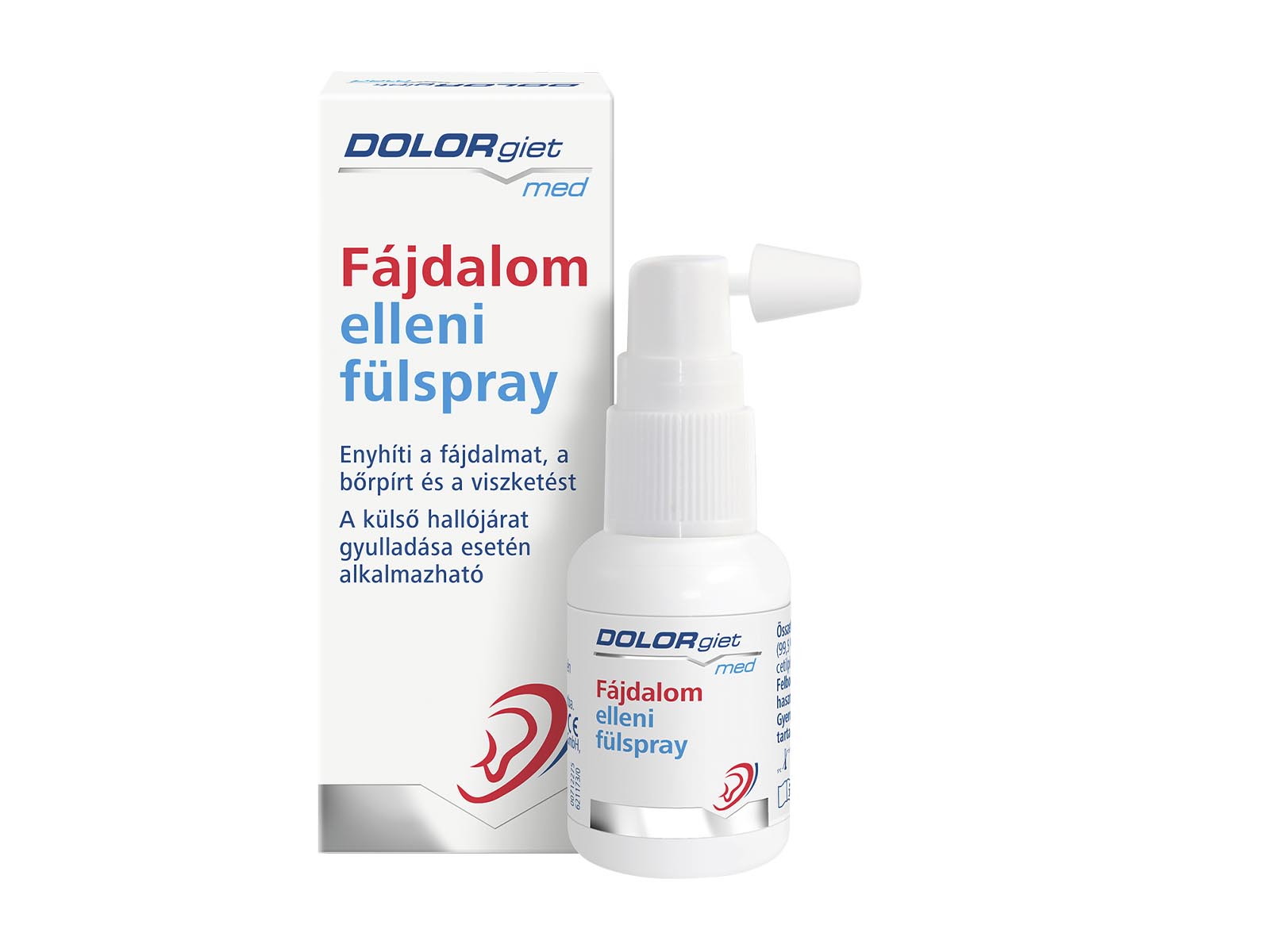 DOLORGIET MED FÁJDALOM ELLENI FÜLSPRAY 20ML