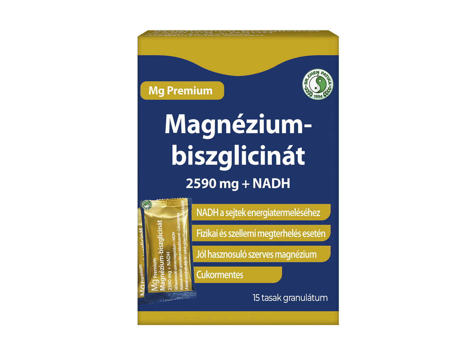 DR.CHEN MAGNÉZIUM-BISZGLICINÁT PRÉMIUM ITALPOR 15DB