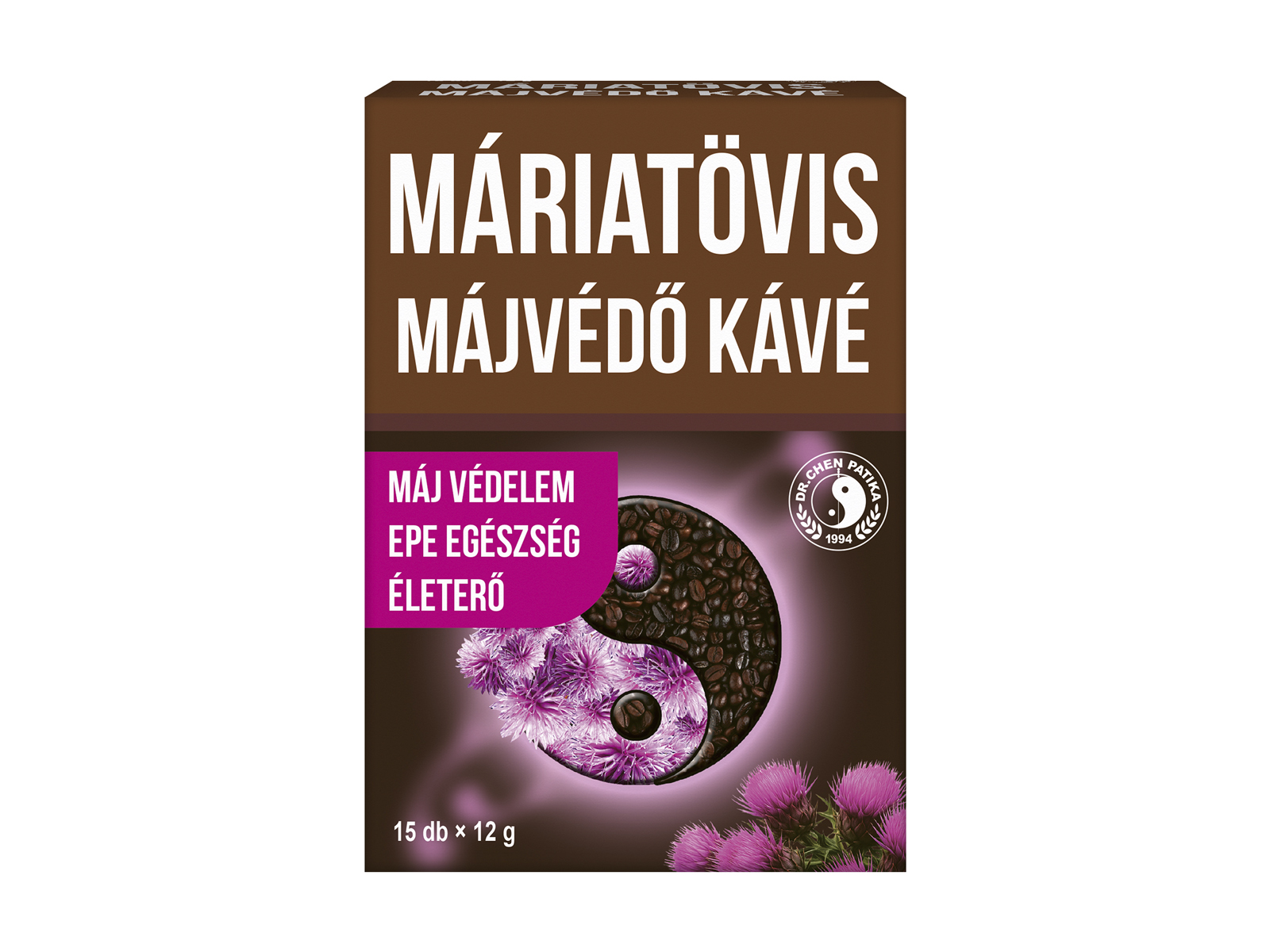 DR.CHEN MÁRIATÖVIS MÁJVÉDŐ KÁVÉ 15DB