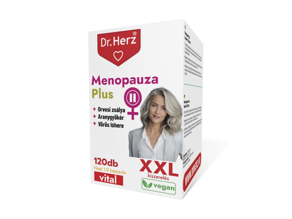 DR. HERZ XXL MENOPAUZA PLUS KAPSZULA 120DB
