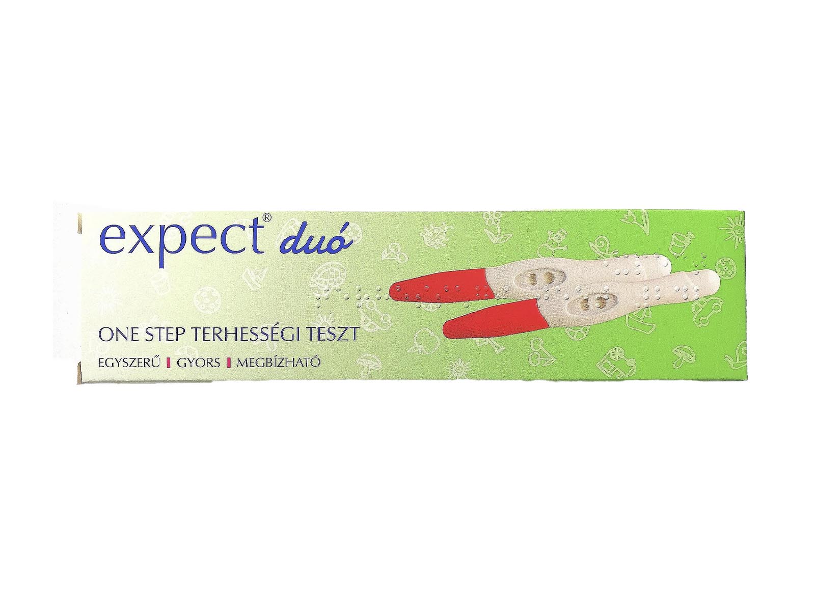 EXPECT TERHESSÉGI TESZT DUÓ ONE STEP