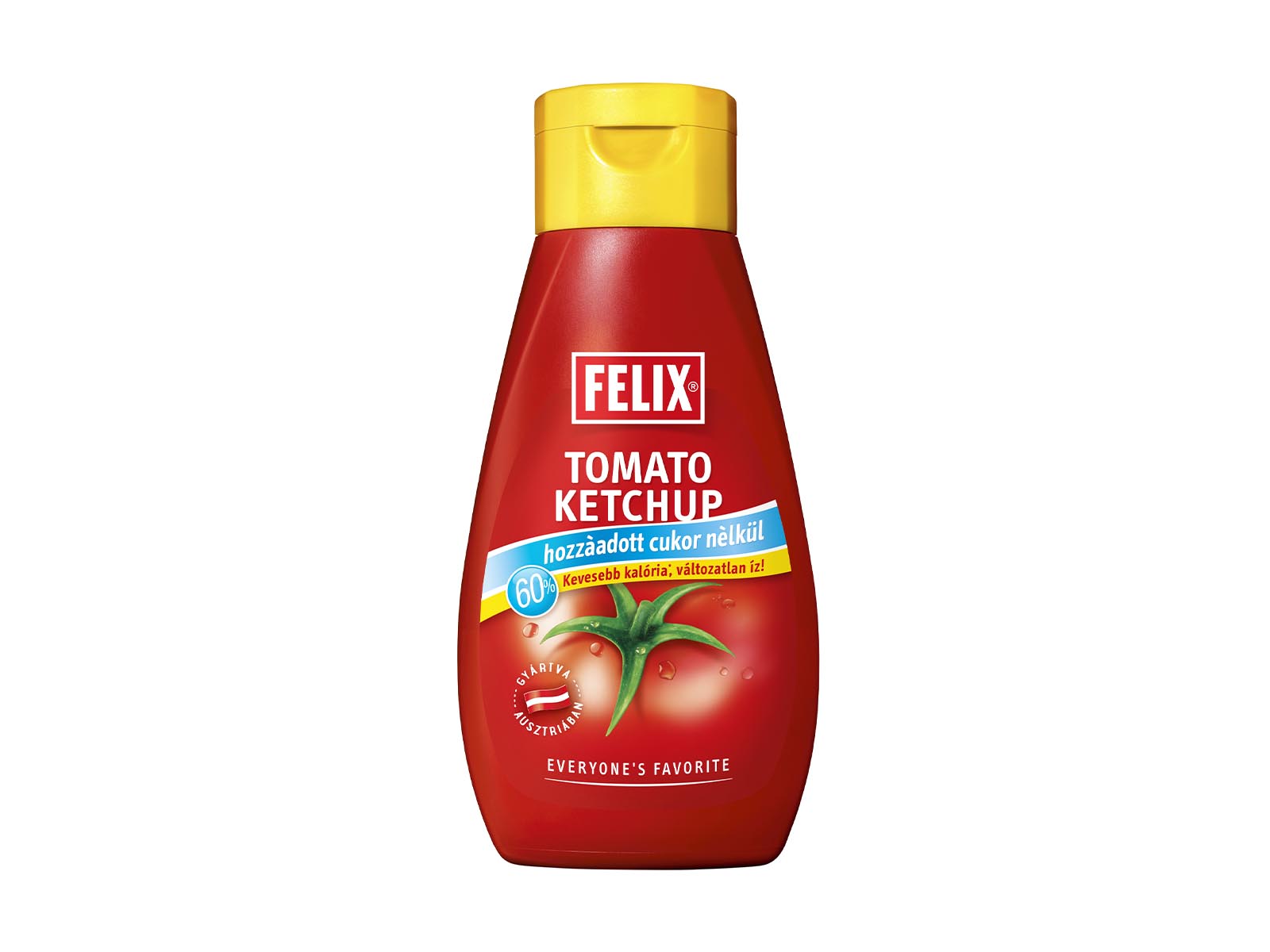 FELIX KETCHUP HOZZÁADOTT CUKOR NÉLKÜL 435G