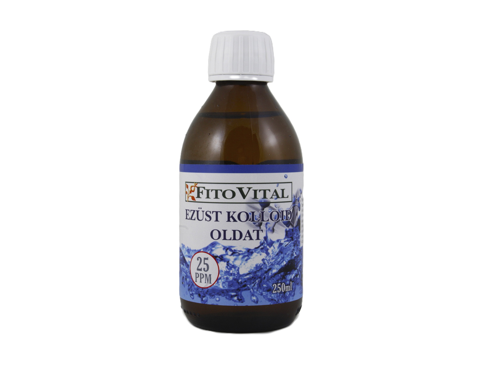 FITOVITAL EZÜSTKOLLOID OLDAT 25PPM 250ML