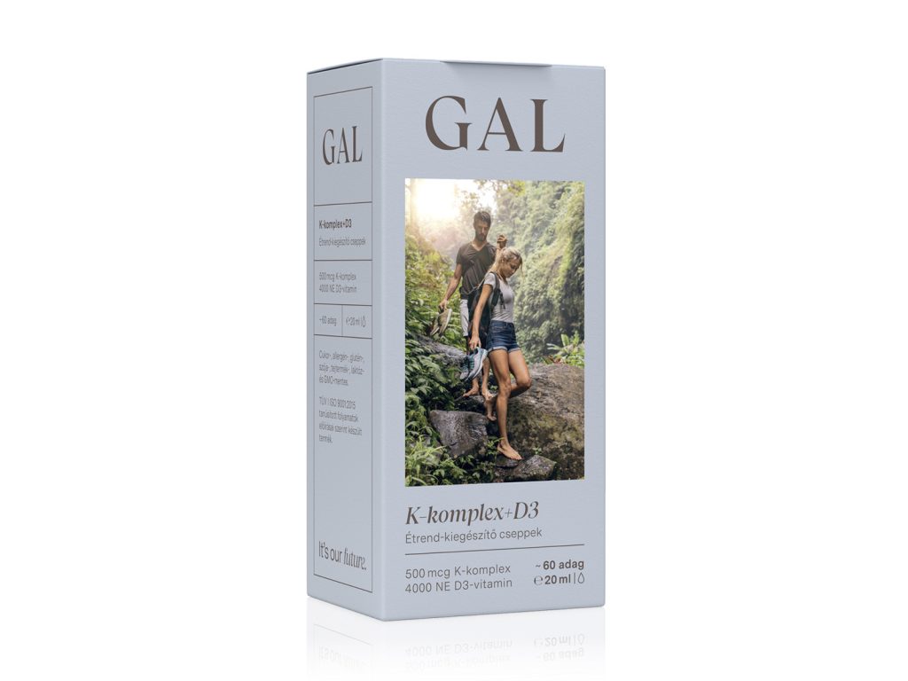 GAL K-KOMPLEX 500MCG +D3 VITAMIN CSEPPEK 20ML