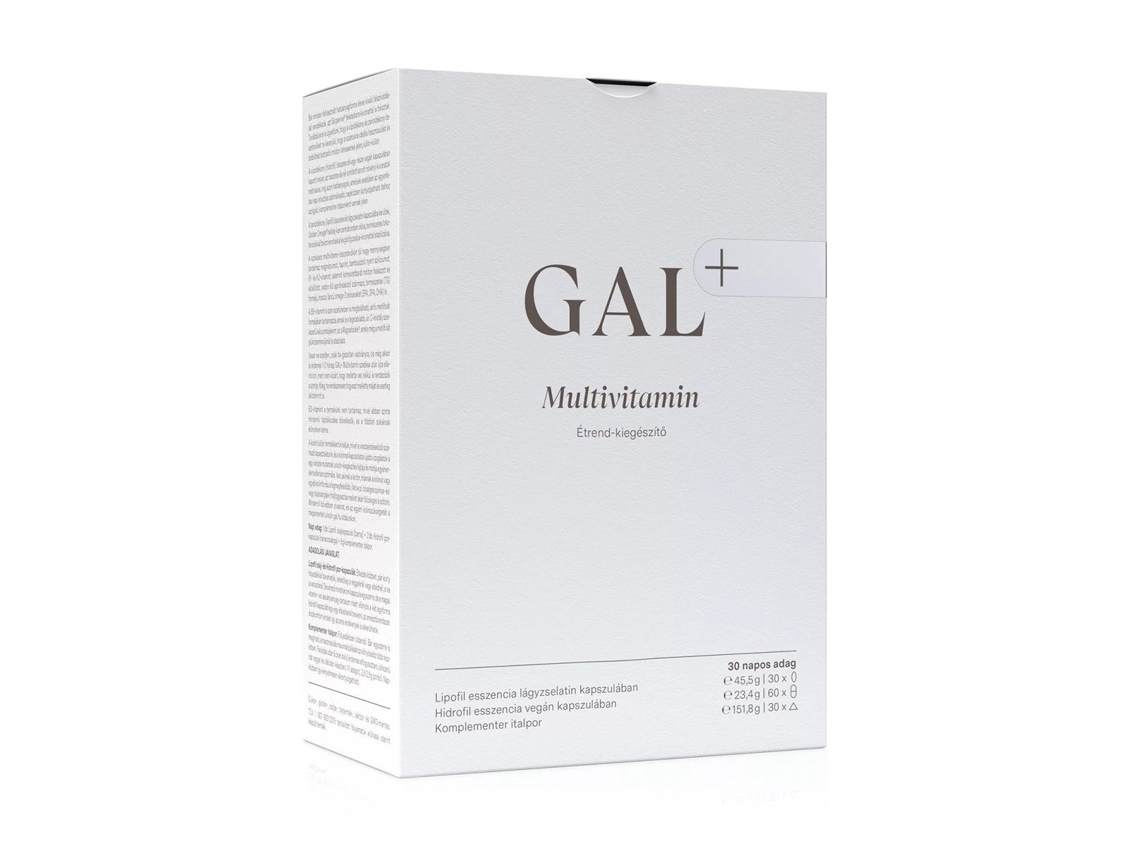 GAL PLUSZ MULTIVITAMIN (60+30+30 ITALPOR) 30DB (ÚJ)
