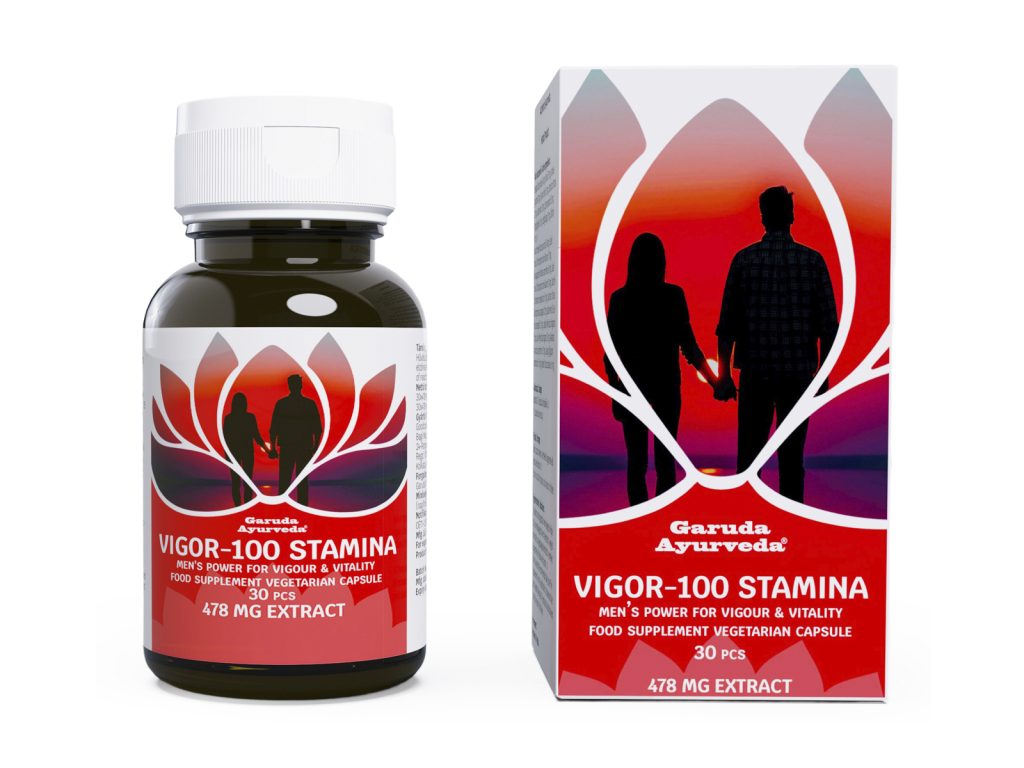 GARUDA AYURVEDA VIGOR-100 STAMINA KAPSZULA 30DB