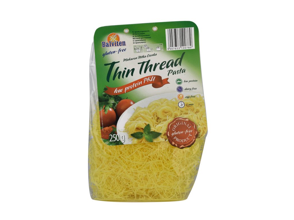 GLUTÉNMENTES BALVITEN CÉRNAMETÉLT VÉKONY PKU 250G