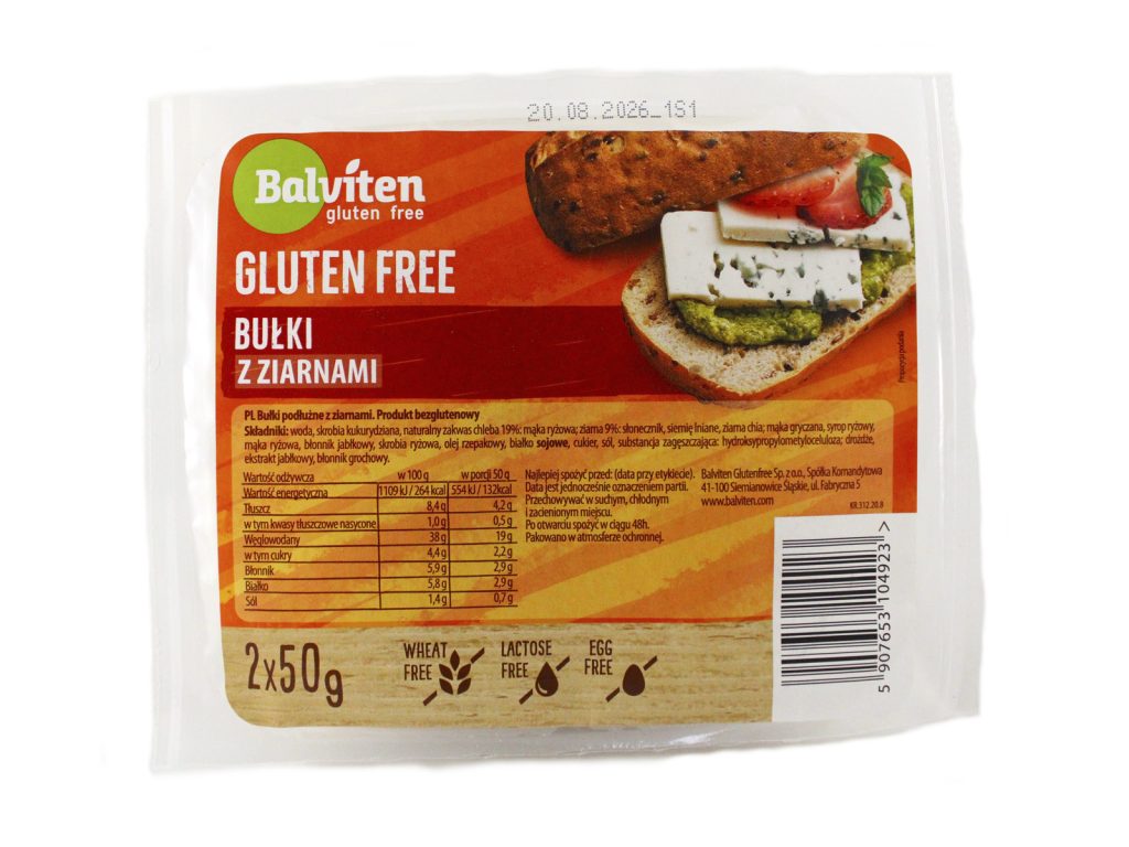GLUTÉNMENTES BALVITEN VEGAN SOKMAGVAS ZSEMLE (2X50G) 100G
