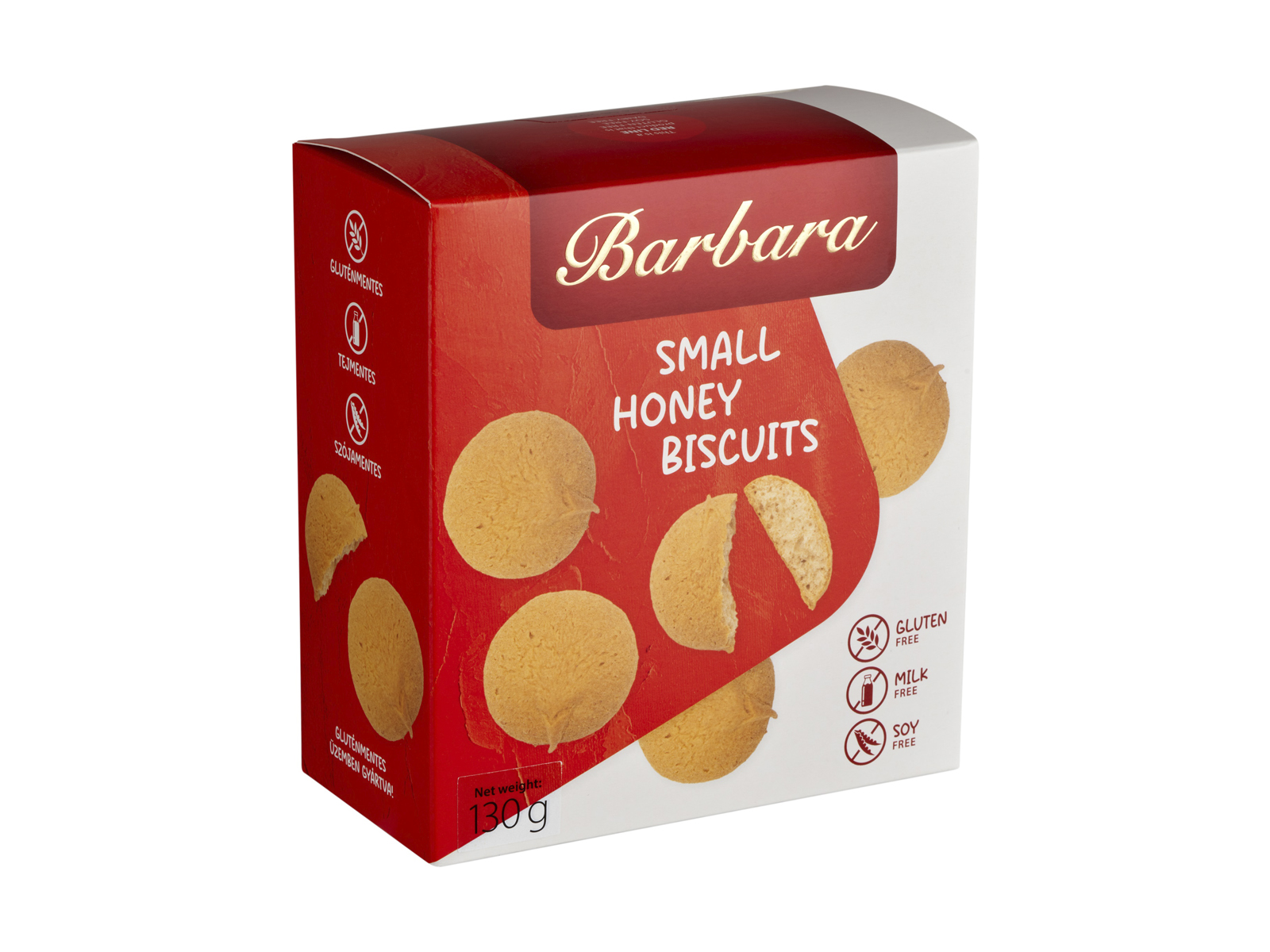 GLUTÉNMENTES BARBARA MINI MÉZES PUSZEDLI 130G