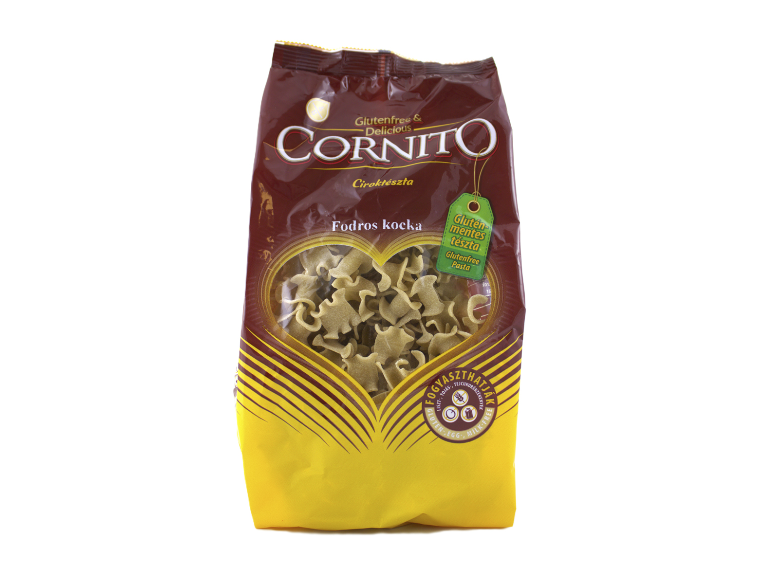 GLUTÉNMENTES CORNITO CIROKTÉSZTA FODROS KOCKA 200G