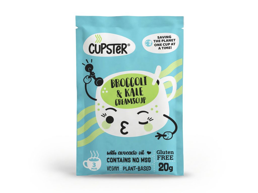 GLUTÉNMENTES CUPSTER INSTANT BROKKOLI-KEL KRÉMLEVES 20G