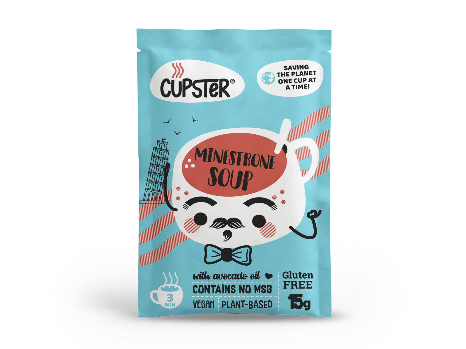 GLUTÉNMENTES CUPSTER INSTANT MINESTRONE LEVES 15G