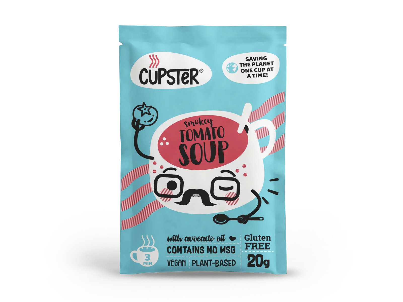 GLUTÉNMENTES CUPSTER INSTANT PARADICSOMLEVES 20G