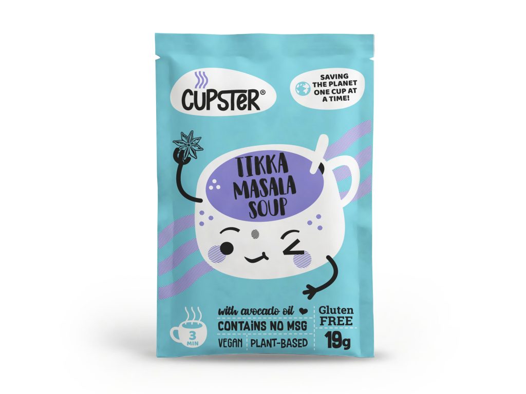 GLUTÉNMENTES CUPSTER INSTANT TIKKA MASALA LEVES 19G