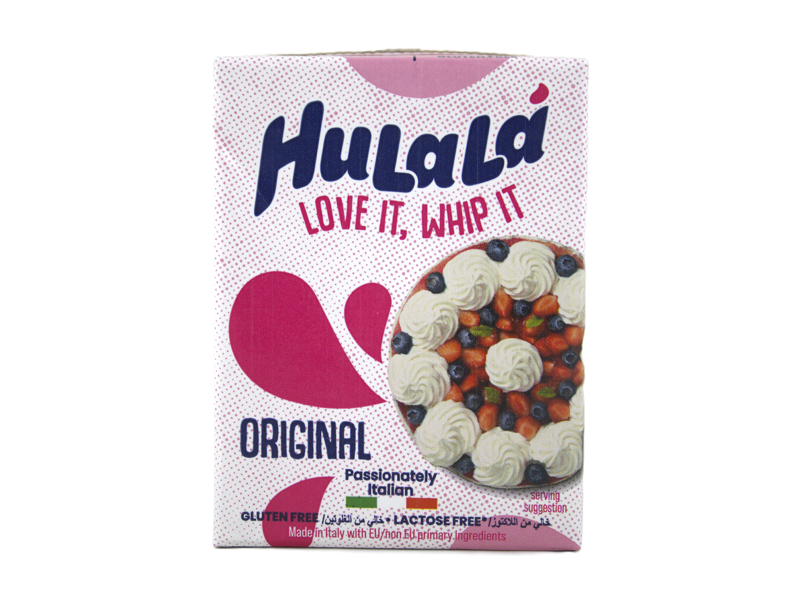 GLUTÉNMENTES HULALA CUKRÁSZATI NÖVÉNYI HABALAPANYAG 200ML