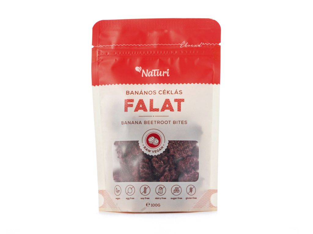 GLUTÉNMENTES NATURI BANÁNOS CÉKLÁS FALAT 100G