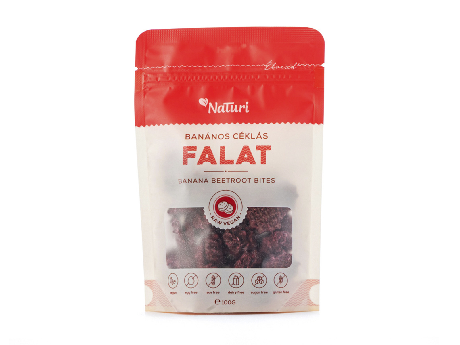 GLUTÉNMENTES NATURI BANÁNOS CÉKLÁS FALAT 100G
