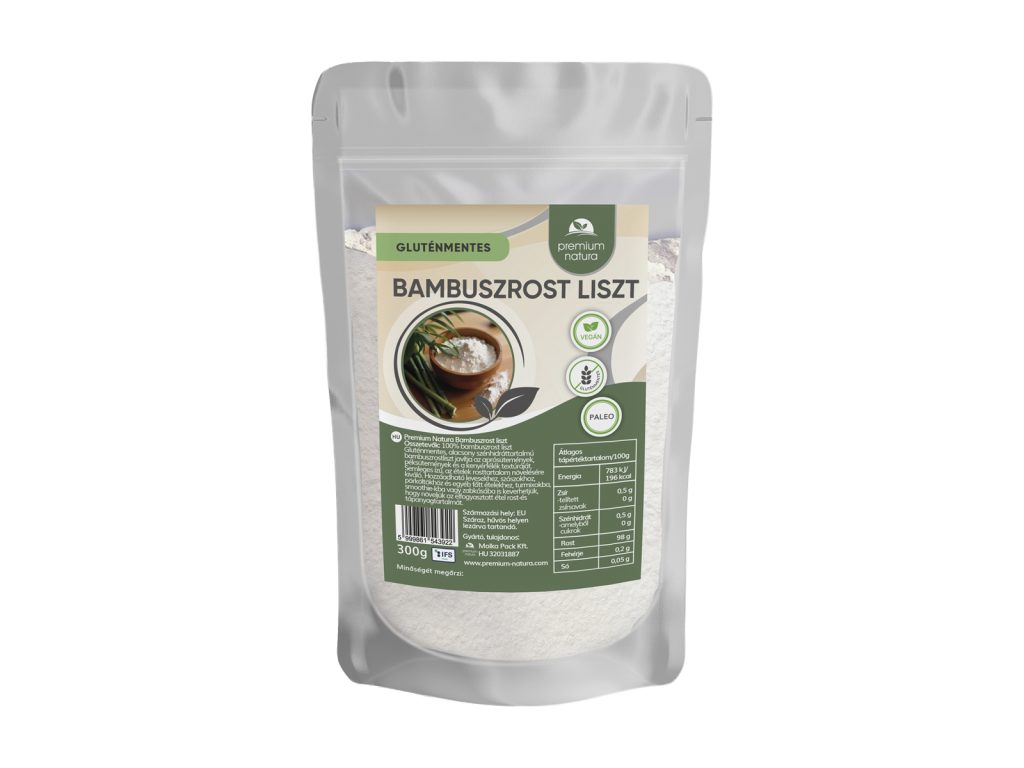 GLUTÉNMENTES PREMIUM NATURA BAMBUSZROSTLISZT 300G