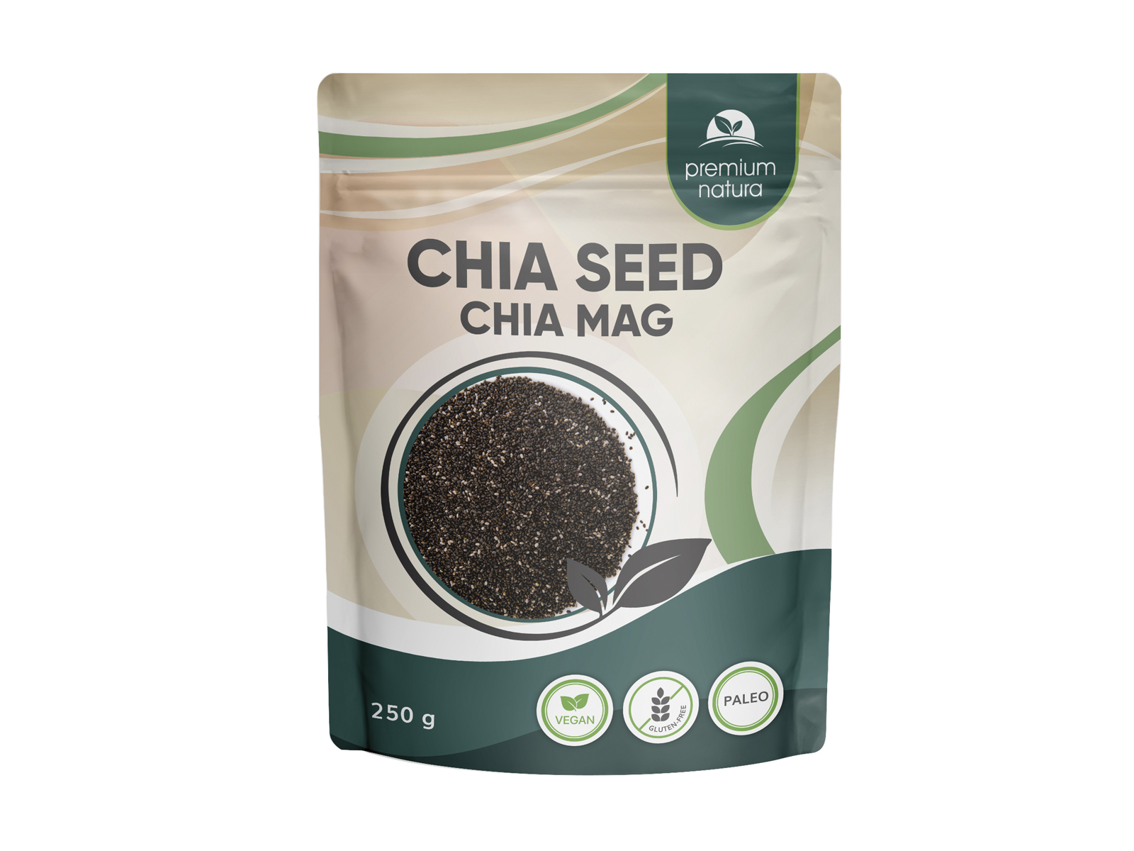 GLUTÉNMENTES PREMIUM NATURA CHIA MAG 250G