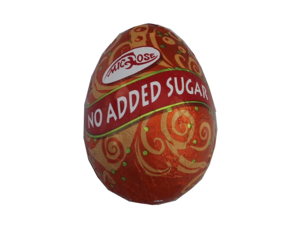 HÚSVÉTI CSOKITOJÁS HOZZÁADOTT CUKORMENTES TEJCSOKOLÁDÉ 25G