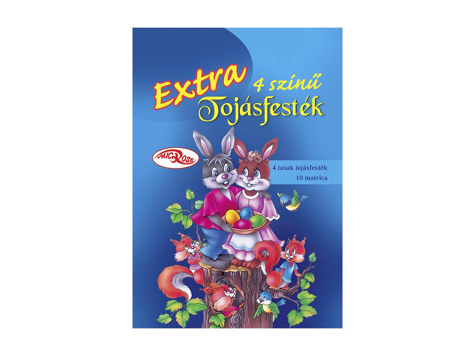 HÚSVÉTI TOJÁSFESTÉK EXTRA 4 SZÍNŰ