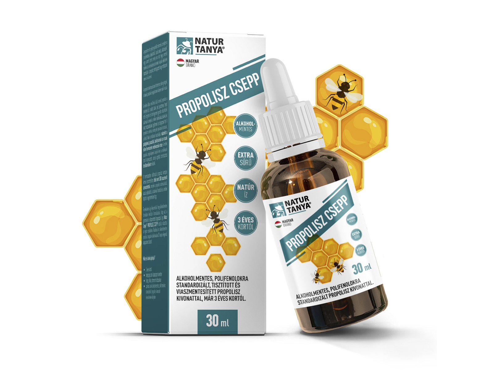 NATUR TANYA PROPOLISZ CSEPP, ALKOHOLMENTES  30ML