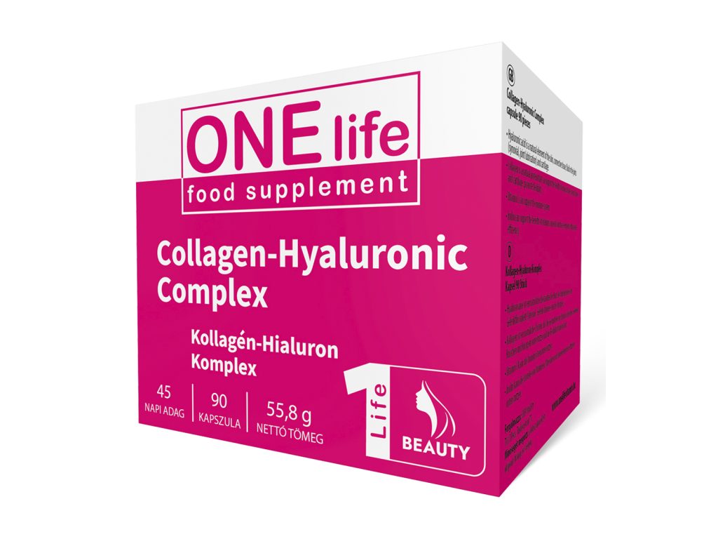 ONE LIFE KOLLAGÉN-HIALURON 90 DB KAPSZULA