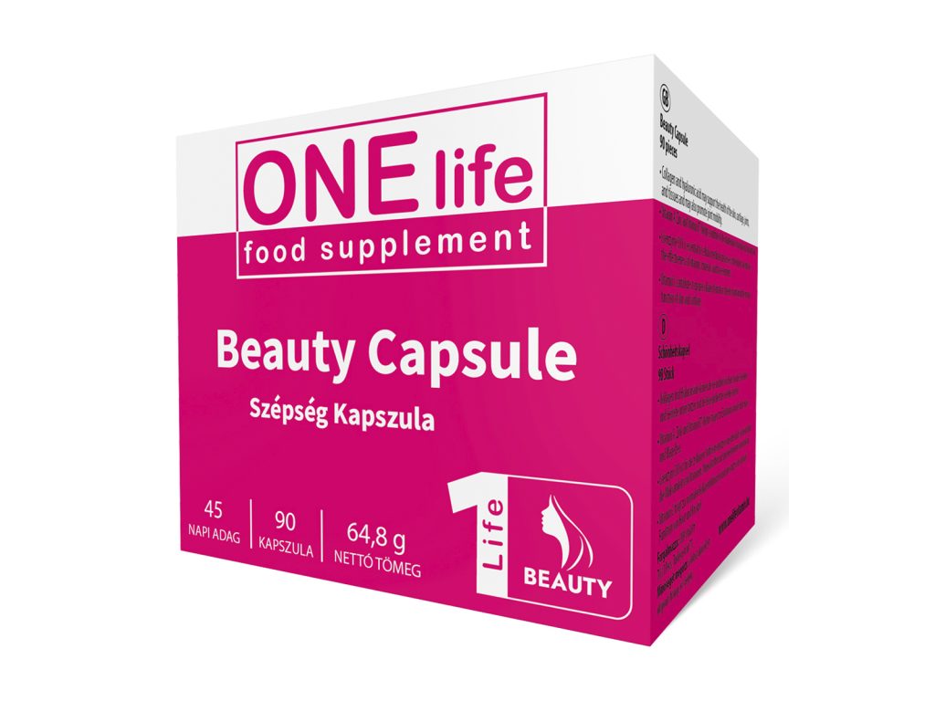 ONE LIFE SZÉPSÉG KAPSZULA 90DB