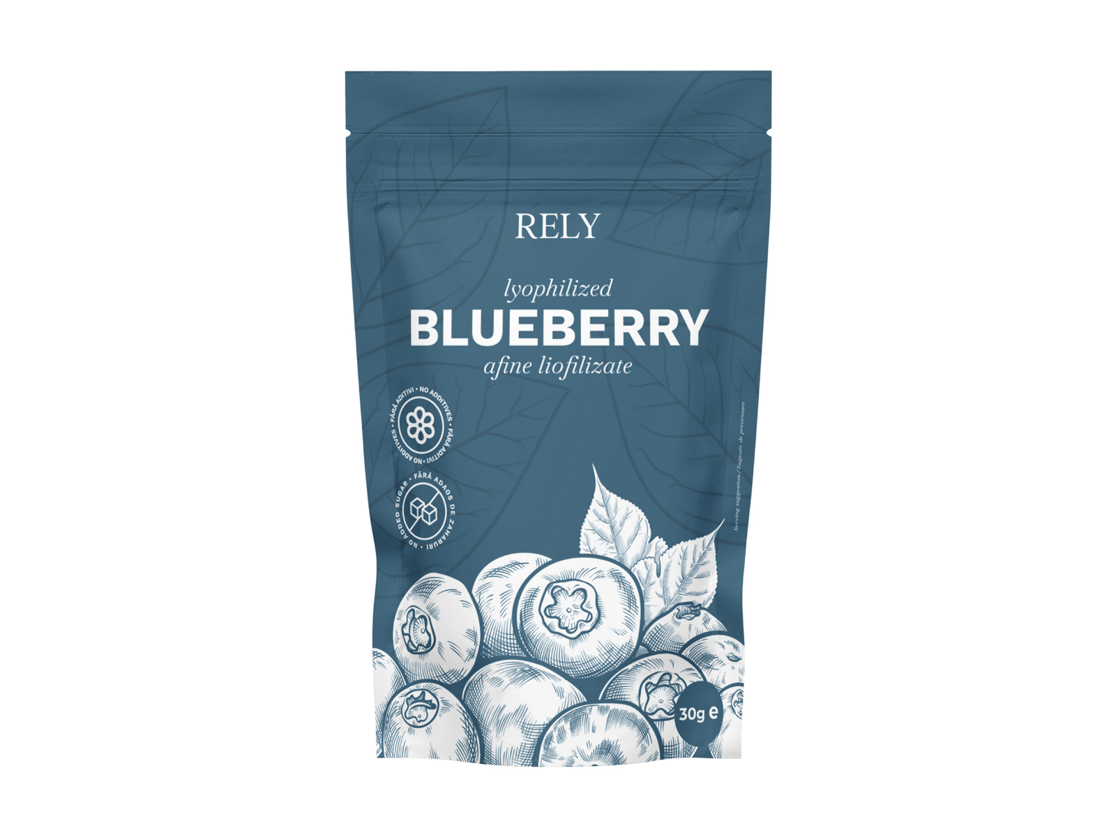 RELY LIOFILIZÁLT TERMESZTETT ÁFONYA 30G