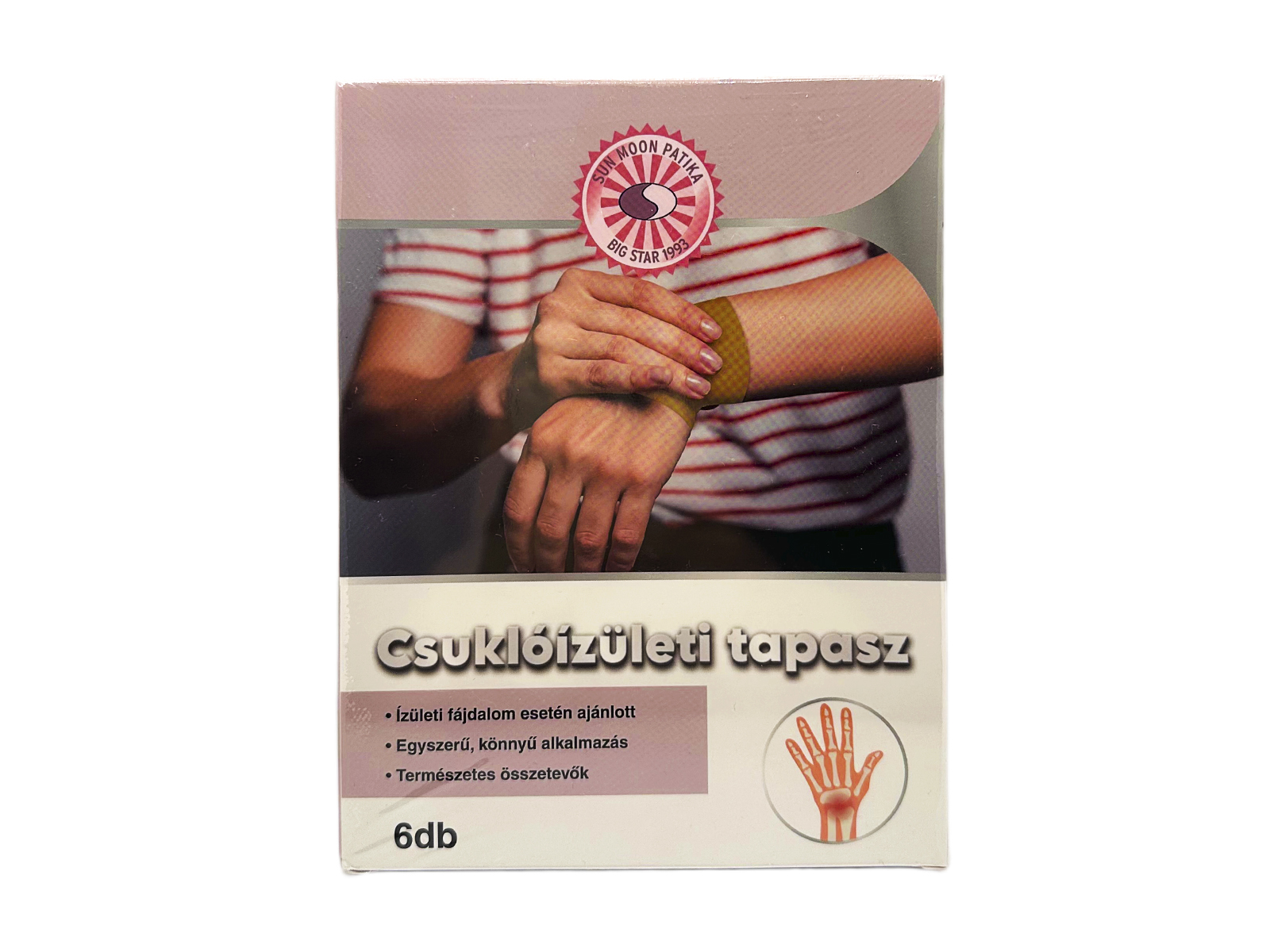SUN MOON CSUKLÓÍZÜLETI TAPASZ 6DB